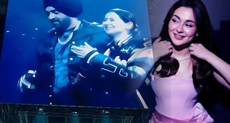 Hania Aamir Steals the Spotlight with Diljit Dosanjh at London Concert